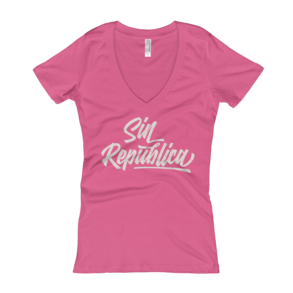 SR- Sin Republica - Women's V-Neck T-shirt